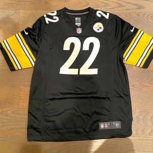 Men's Pittsburgh Steelers Najee Harris Nike Black Game Jersey